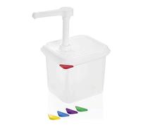 WAS 3732 260 - Dispenser per Salse GN 1/6, in Polipropilene, Altezza 150 mm, 2,60 l