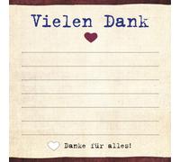 Was ich an dir liebe: Vielen Dank - Klebezettel