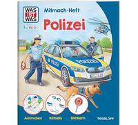 WAS IST WAS Junior Mitmach-Heft Polizei