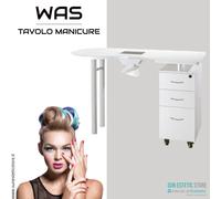 Was Tavolo manicure ricostruzione unghie nails in con 3 cassetti e aspiratore