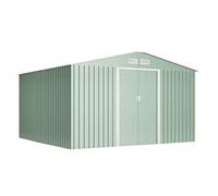 wasabi - Light Green XL riparo da giardino 10,2 m2 - Garanzia 10 anni - 324 x 322 x 205 cm