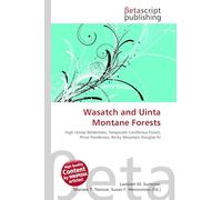 Wasatch and Uinta Montane Forests: High Uintas Wilderness, Temperate Coniferous Forest, Pinus Ponderosa, Rocky Mountain Douglas-fir