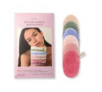 Waschies Dischetti struccanti riutilizzabili e detergenti per il viso, confezione da 6 pezzi, motivo floreale, lavabili, morbidi e ipoallergenici, detergenti delicati per tutti i tipi di pelle