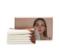 waschies Set di 5 panni per il viso, delicati al tatto e igienici, asciugati delicatamente sul viso, assorbenti, per la routine quotidiana di cura, minimizza il trasferimento di batteri