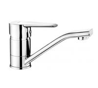 Miscelatore lavabo Bayamo con bocca girevole cromo Cromo