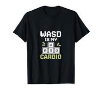 WASD è il mio design di gioco Cardio Retro Pixel Art Maglietta