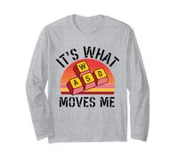 WASD It’s What Moves Me Retro Funny PC Gamer Nerd Computer Maglia a Manica
