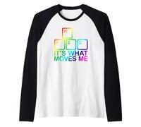 Wasd It's What Moves Me Maglia con Maniche Raglan
