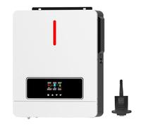 Wasd3Pods 10.2kw/6.2kw Inverter Ibrido Solare 48v 220v su Inverter Sinusoidale Puro di Griglia Mppt 160a/120a Regolatore di Carica Solare Doppio AC,6.2KW-withWiFi