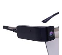 Wasd3Pods 1080p HD Telecamera per Occhiali, Telecamera dal Vivo, Videoregistratore USB Intelligente sulle Gambe degli Occhiali, Lenti del Registratore Audio Video del Microfono,D