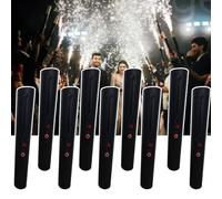 Wasd3Pods 3/6/9 Pezzi Macchina Portatile Scintillante Fontana Portatile, Sis-Tema di Accensione Fuochi D'Artificio A Freddo con Avvio A Un Pulsante, Utilizzare Batteria AA, per Natale, Matrimoni,9pcs