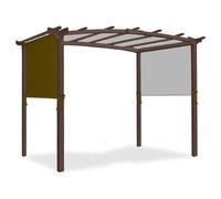 Wasd3Pods Baldacchino di Ricambio, Copertura Universale per Baldacchino di Ricambio, Tessuto Oxford 210d Impermeabile, Tenda da Sole per Esterni, Sostituzione Tenda da Sole,D-5.4x2.5m