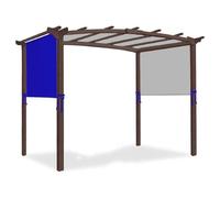Wasd3Pods Baldacchino di Ricambio, Copertura Universale per Baldacchino di Ricambio, Tessuto Oxford 210d Impermeabile, Tenda da Sole per Esterni, Sostituzione Tenda da Sole,H-4.8x2.4m