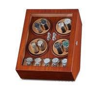 Wasd3Pods Espositore per Carica Orologi Automatico, 8 Caricatori + 5 Cuscini, Scatola Porta Orologi di Lusso con 4 modalità di Rotazione, Motore Silenzioso, per Orologi da Uomo/Donna,D
