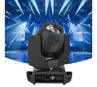 Wasd3Pods Luce a Testa Mobile Rotante da 230w, Luce da Palco a Movimento Pieno a 8 Prismi, Chip a 14 Colori + Luce Bianca, Rotazione a Due Vie, Supporto Dmx512, per Discoteca/Bar/Festa