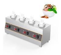 Wasd3Pods Scaldasalse, Scaldasalse Elettrico Commerciale, capacità 650-2600 Ml, Temperatura Regolabile 30-85 °c, Utilizzato per Mantenere Calde/Riscaldare Varie Salse,D
