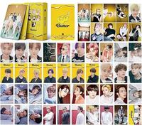WASEEDS 54pcs BTS Lomo Carte BTS Butter Nuovo Album Carte BTS 2021 Mini Photo Cards BTS Photocard Set per Fan Regalo