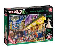 Wasgij Christmas 20 - Gli Spiriti di Natale! - Spiriti di Natale! - Puzzle per adulti - umoristico - Cartone riciclato al 100% - 2 x 1000 pezzi - Jumbo