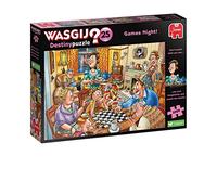Jumbo, Wasgij Destiny 25, Games Night, Puzzles for Adults, 1000-Piece &, Wasgij