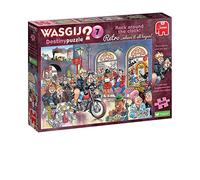 Wasgij Retro Destiny 7, Rock around the Clock - Puzzle da 1000 pezzi per adulti - Puzzle stimolante e stimolante per adulti - Puzzle il futuro - 100% cartone riciclato - 1000 pezzi - Jumbo