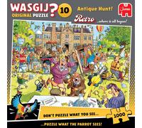 Wasgij Retro Original 10 Antique Hunt! (1000 Pcs) Puzzle 1000 Pieces Multicolor Bambini