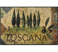 Wash+Dry Estate Toscana Zerbino, Poliammide, Multicolore, 50x75cm