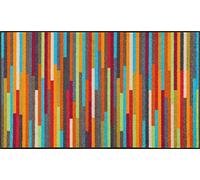 Wash+Dry Mikado Stripes Zerbino, Poliammide, Multicolore, 75x120cm