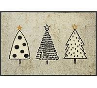 wash+dry Silent Night - Zerbino 50 x 75 cm, per interni ed esterni, lavabile