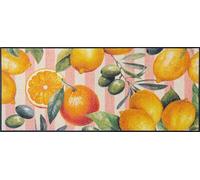 Wash+Dry tappeto Design Tasty Delight 60x140cm, adatto per interni ed esterni, lavabile, multicolore