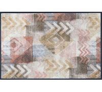 Wash+Dry tappeto Design Timesign 50x75cm, adatto per interni ed esterni, lavabile, multicolore