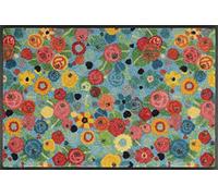 Wash+Dry tappeto Flower Power 50x75cm, adatto per interni ed esterni, lavabile