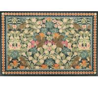 wash+dry Tappeto Garden Luxe Blue 50 x 75 cm, interno ed esterno, lavabile