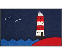 Wash+Dry - Tappeto Leuchtturm 50x75, Blu