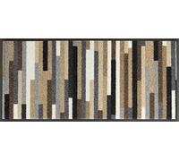 Wash+Dry tappeto Mikado Stripes nature 35x75cm, adatto per interni ed esterni, lavabile