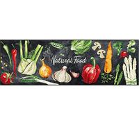 Wash+Dry tappeto Natural Food 60x180cm, adatto per interni ed esterni, lavabile