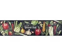 Wash+Dry tappeto Natural Food 60x240cm, adatto per interni ed esterni, lavabile