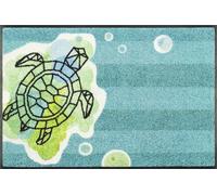 Wash+Dry tappeto Turtle Splash 50x75cm, adatto per interni ed esterni, lavabile