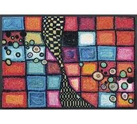 Wash+Dry Tiger Tundra Zerbino, Poliammide, Multicolore, 50x75cm