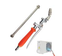 Wash Nozzle, Ac Maintenance Spray System Kit, 11.8x3.14 Inches Strong Pressure Cleaning Head, Professional Hvac Service Tool Set, Cleaning Style Device for Residential Units