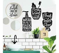 Wash Your Hands Soap Citazioni Peel and Stick Adesivi da parete