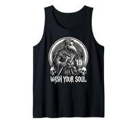Wash Your Soul - Lanterna Custode della Peste Doctor Gothic Art Canotta