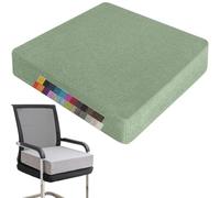 Washable 45x45x3cm Kitchen Chair Cushion - Non-Slip Seat Pad for Indoor & Outdoor Use with Zipper Garden Chairs And Dining Rooms