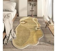 Washable Floor Mat Home Lounge Light Decoration Plush Carpet Irregular Rugs