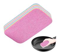 Washable Kitchen Sponges, Absorbent Reusable Cleaning Cloth 4.72x2.76x0.87 inches, Scrubber Absorbent Peelable Cleaner for Bowl Dish Window Household Bathroom Pot, Multi-Scene Applicable