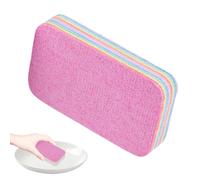 Washable Kitchen Sponges - Multi-Layer Sponge Cloth | Reusable Cleaning Pads, Scruber Peelable Absorbent Cleaner for Bathroom Pot Household Kitchen Dish Bowl Window