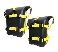 washangshuang Barre paramotore per telaio moto 2 pezzi, borsa impermeabile per CB500X/400X per CB650R(Black Yellow)