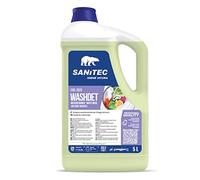 Washdet Muschio Bianco detergente enzimatico per lavatrice Sanitec 5 L