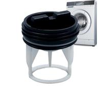 Washer Drainage Pump Cover - Plug For Machine | Laundry Replacement Part | Drain Fluff Filter For Washing Machines Prevent Water Spills Leaks Seal Cap Lid Trap Repair Debris Accessory Task