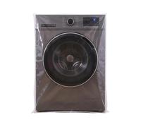 Washer Dryer Cover- Clear PVC Protective Cover, Smooth Zipper Design | Waterproof Dustproof Laundry Machine Coverfor Home, School, Dorm, Apartment, and Outdoor Use