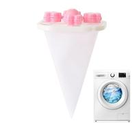 Washer Hair Catcher - Floating Mesh Lint Trap for Laundry and Pet Hair | Reusable Washing Machine Cleaner Ball, Portable Filter for Clothes Wash, Home Use Laundry Debris Remover